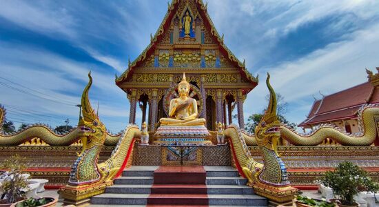 Pattaya Buddhist Pagoda Golden